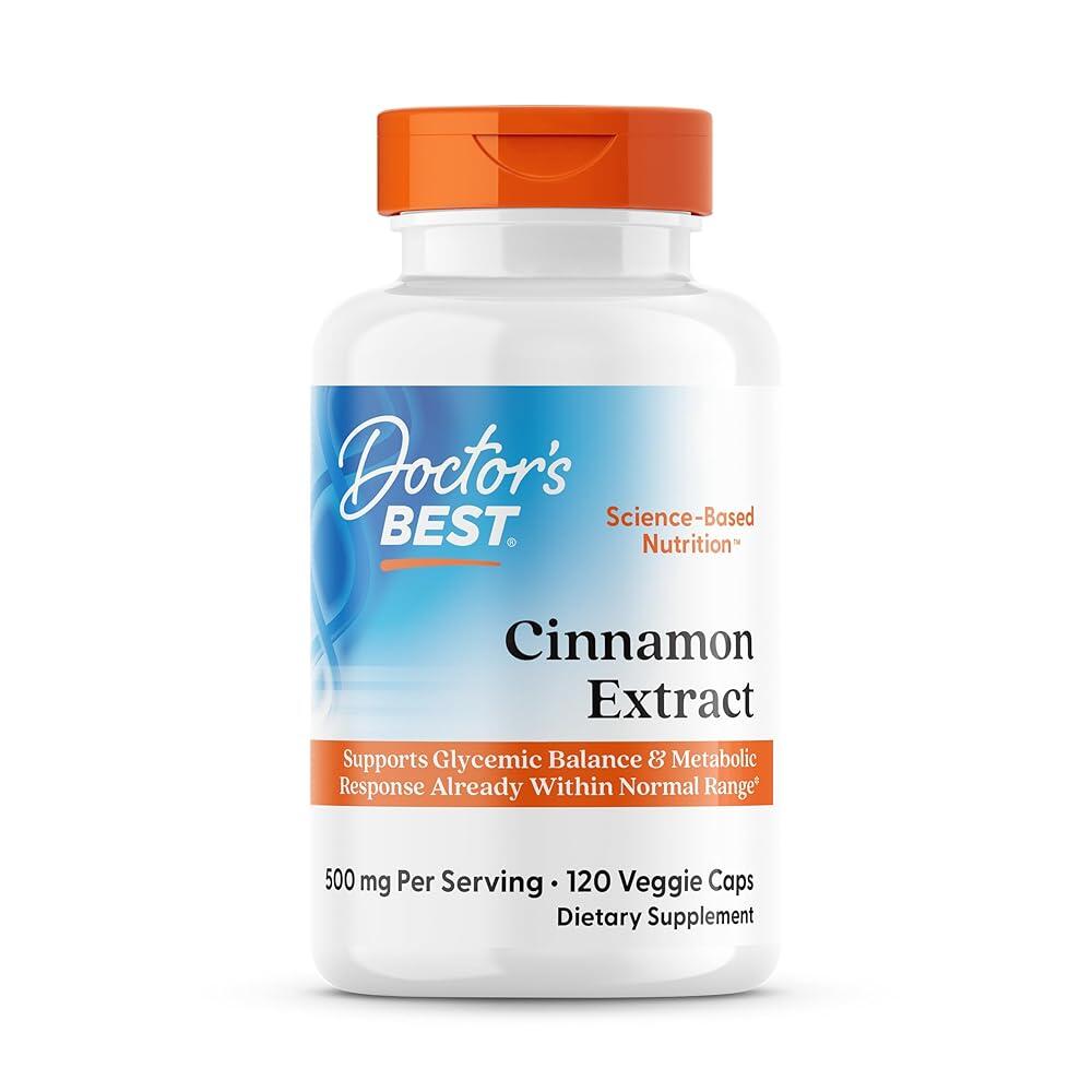 닥터스베스트 시나몬 추출물 신슐린 250mg 캡슐 120정 영양제 Doctors Best