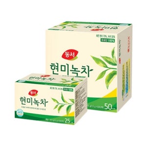 반품불가 동서 현미녹차 50T 75g