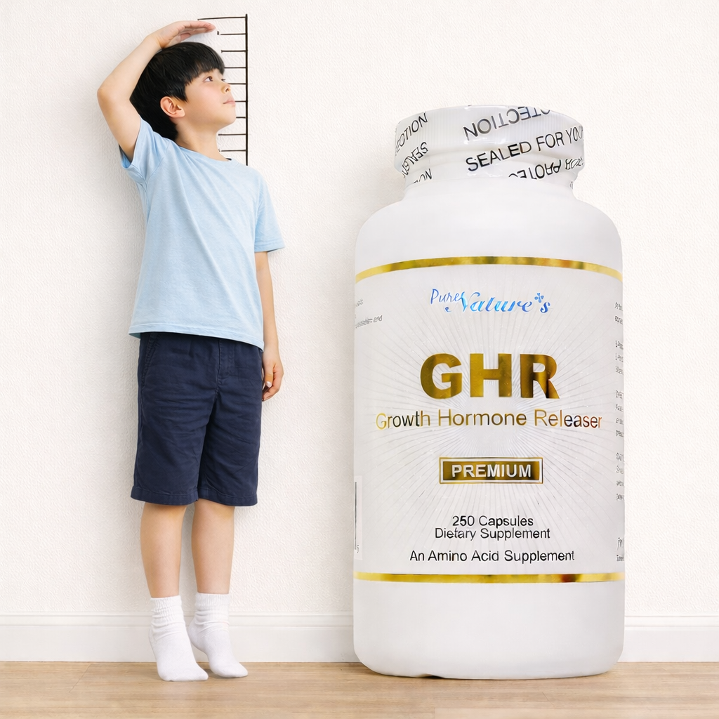 청정 캐나다 PNC <b>GHR</b> <b>성장</b>호르몬 자연<b>성장</b> 도움 Growth Hormonoe 120정