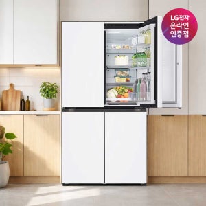 LG 오브제컬렉션 매직스페이스 냉장고 1등급 크림화이트 T876MQQ111