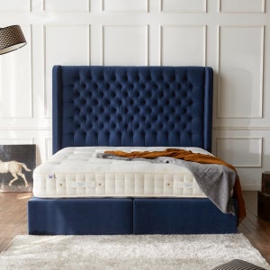 [힐러리디비] 영국 수제 천연 소재 매트리스 햄슬리 Q사이즈 - 150cm X 200cm