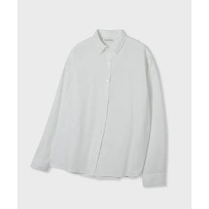 goods 스테디 페이퍼 코튼 셔츠 화이트
