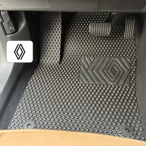 르노 필랑트 TPE 카매트 자동차 3D 고무 입체 바닥 그레이, 운전석+조수석+뒷자석