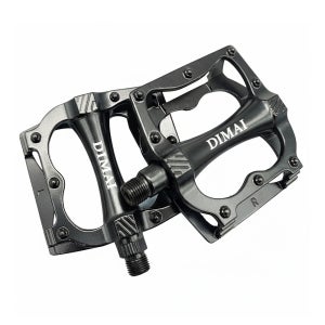 DIMAI 자전거 페달 알루미늄 미끄럼방지 경량 평페달 좌우세트
