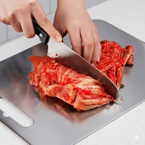 스텐 도마 양면 304 올스텐 도마 위생 캠핑 김치