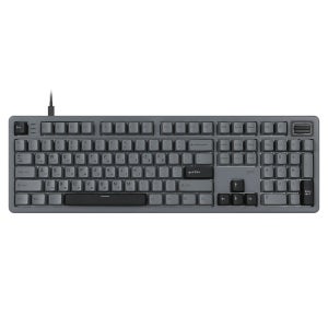 지클릭커 Magneon 8K 래피드트리거 GRT107 자석축 마그네틱 게이밍 기계식 키보드 문스톤그레이 무소음 레이저자몽 37g