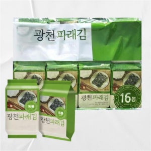 광천 도시락김 4g 16봉 조미 파래 도시락용 케이푸드