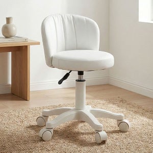 오발 회전의자 등받이 이동식 쉘핏체어 병원 네일