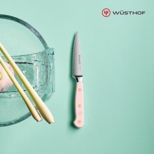[우스토프] 클래식 페어링 나이프 과도 9cm, 핑크 히말라얀 솔트, 1개