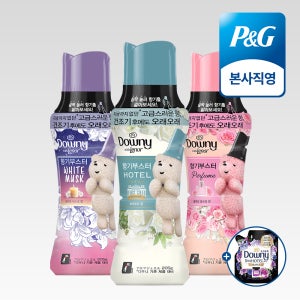 다우니 레노아 향기 부스터 패밀리팩 205g 3개(향기 선택 가능) + (증정) 섬유유연제 200ml 샘플 1개