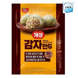 동원 개성 감자만두 350g x 16봉 1박스