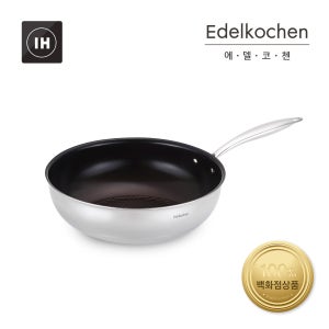 에델코첸 스텐 인덕션 웍 통3중 코코 궁중팬 24cm