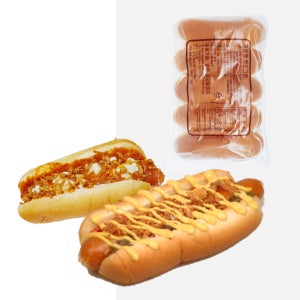 프리미엄 핫도그빵 소세지빵 핫도그번 샌드위치 5개입 20봉 100개