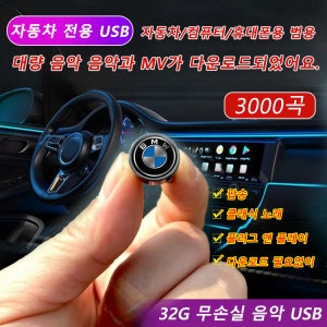 3000곡 차량용 미니 USB 차량용고음질 usb 음악 32GB 차량 usb 음악