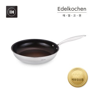 에델코첸 스텐 인덕션 후라이팬 24cm 통3중 코코 프라이팬