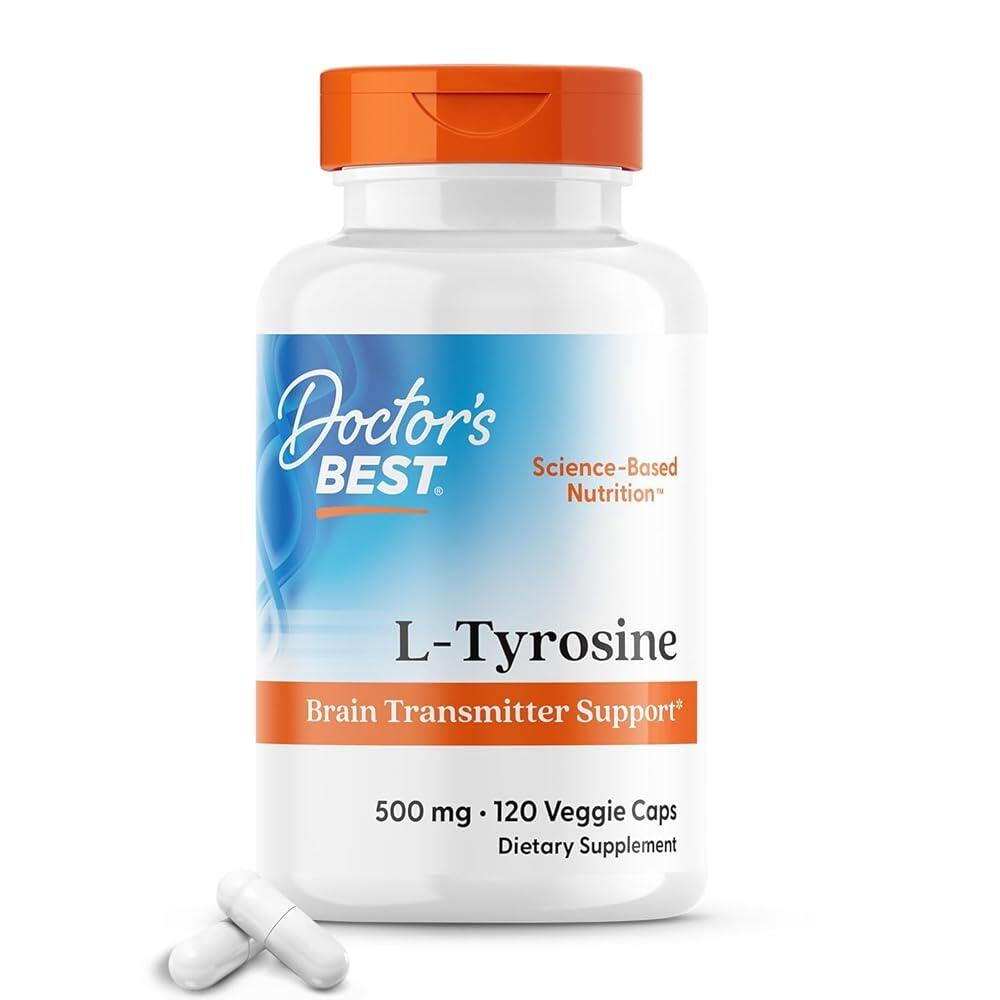 닥터스베스트 Doctor’s Best L-타이로신 500mg 캡슐 120정 영양제