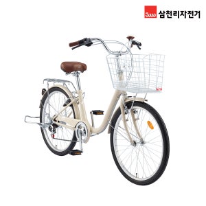 2026 삼천리 24 선데이 - 새벽배송 7단 바구니 여성용 자전거