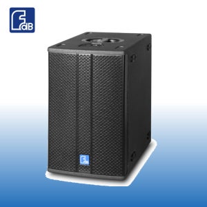 FDB K112B 12인치 1200W 패시브스피커 서브우퍼 스피커 고출력 공연 교회 강당