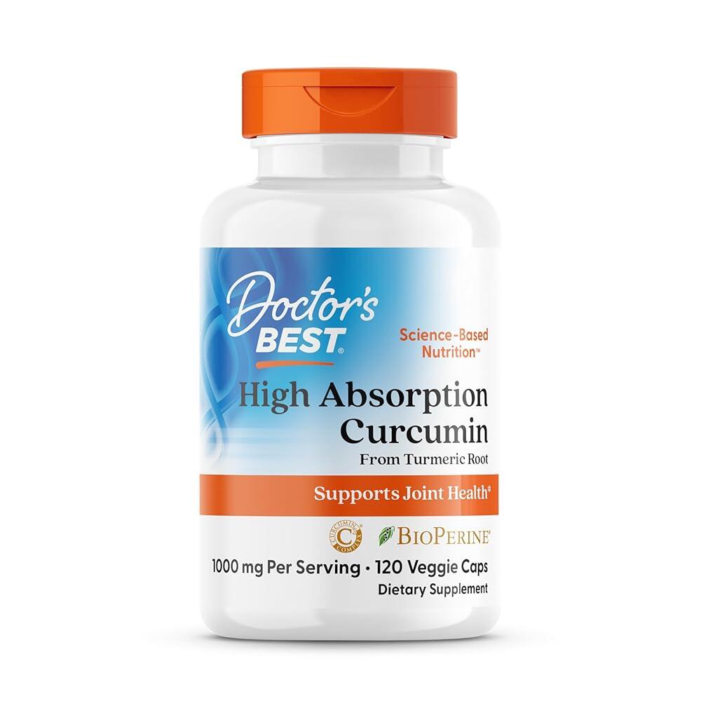 닥터스베스트 고흡수 커큐민 500mg 캡슐 120정 영양제 Doctors BEST