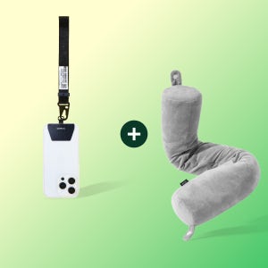 [SET 특가] 지가드 핸드폰 스트랩 + 지티스 접히는 목베개