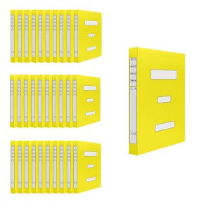 PP 정부화일 A4, 30매, 노랑