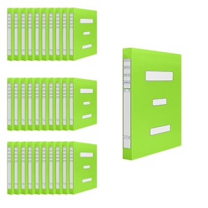 PP 정부화일 A4, 30매, 연두
