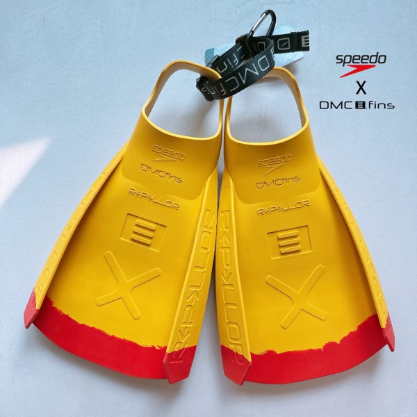 스피도 DMC 리펠로 숏핀 옐로우 Speedo Repellor Yellow