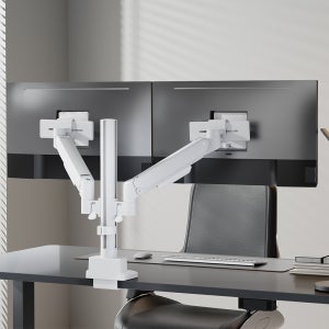 엔산마운트 FM24256S 슬라이더 헤드 듀얼 모니터암 모니터거치대 모듈러암 커스터마이징