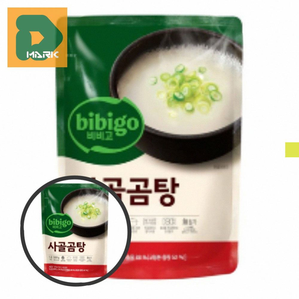 Rich-Flavored Sagol Gomtang 8p (Bone Broth Soup), Meat Gomtang, Soup Dish, Instant Soup, Easy Meal, Gukbap Base for Singles