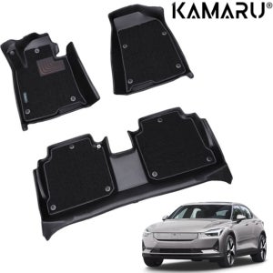 폴스타2 매트 카마루 6D 듀라 코어 입체매트 1+2열