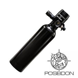 13ci HPA 탱크 휴대용 산소통 & 컴팩트 HPA 2차 레귤레이터 세트 에어소프트