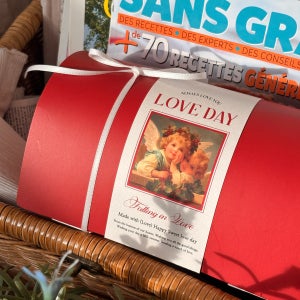 발렌타인데이 띠지 화이트데이 디저트 상자 선물 포장 답례품 종이 띠지