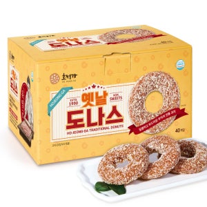 호정가 옛날도나스 (40개입) / 대용량 추억의 전통과자세트