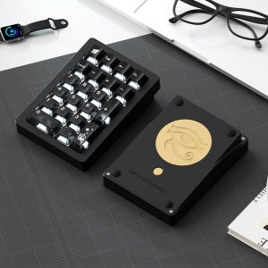 WEIKAV STARS21 기계식 숫자 넘버 텐키 알루미늄 키패드 완제품 블랙 SF - 블랙화이트