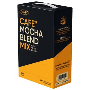로랜식품 로네아 카페모카 블렌드 믹스커피 11.8g 100개입
