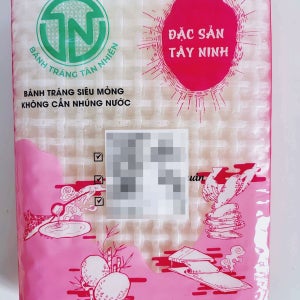 베트남 물없이 싸먹는 월남쌈 사각 라이스페이퍼 반짱 씨우몽 300g, 22개