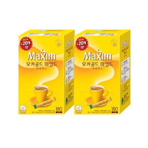 동서식품 맥심 모카골드 마일드, 180개입, 2개