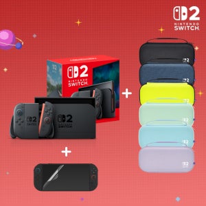 닌텐도 스위치2 본체 + 필수 패키지 세트