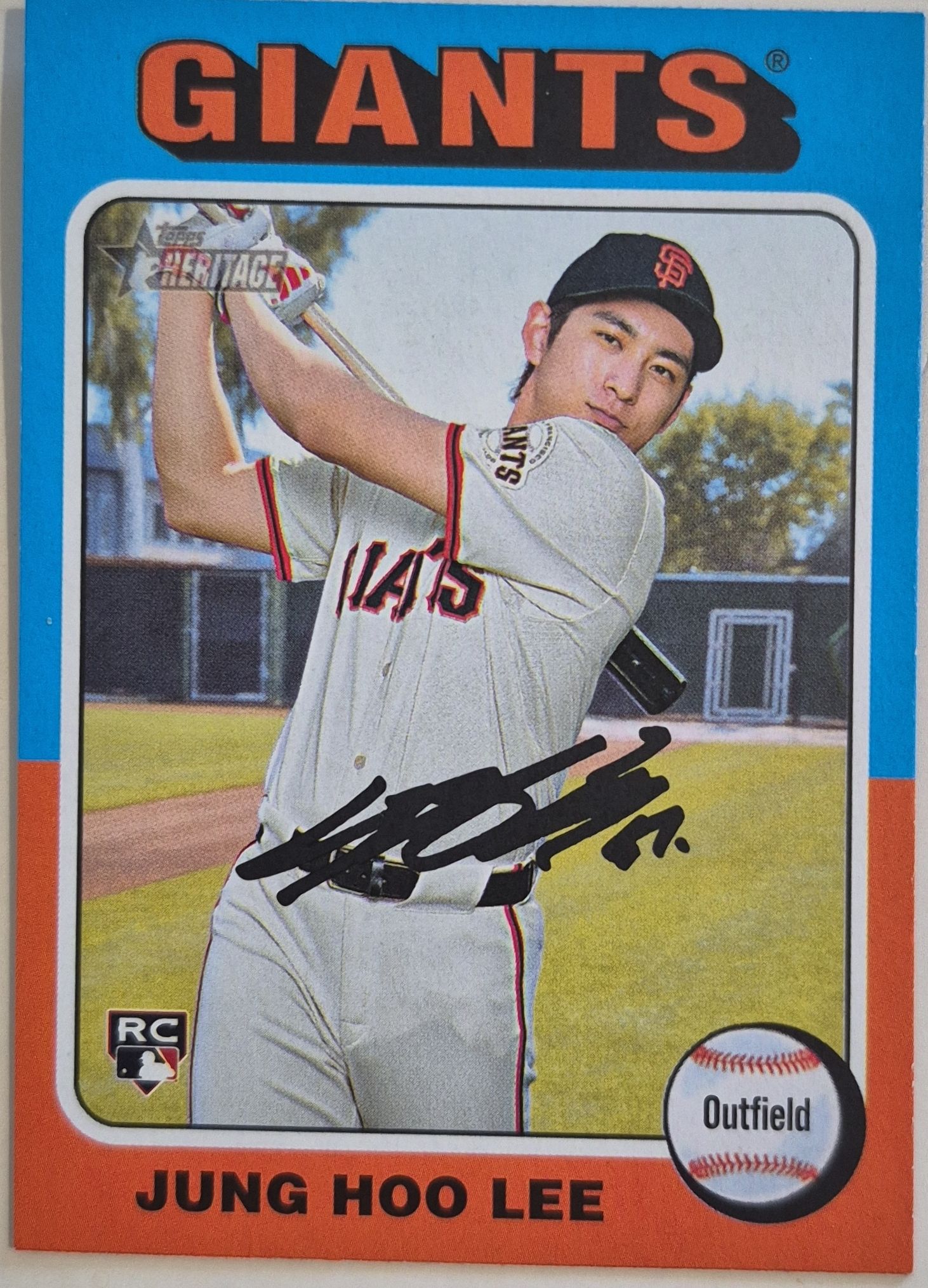 이정후 야구카드 탑스 루키 2024 MLB카드 6325