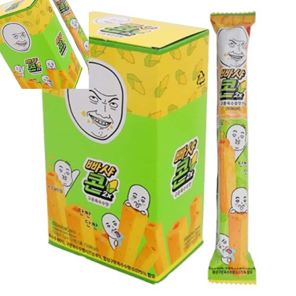구퍄 빠샤콘 구운옥수수맛 콘과자 콘스낵