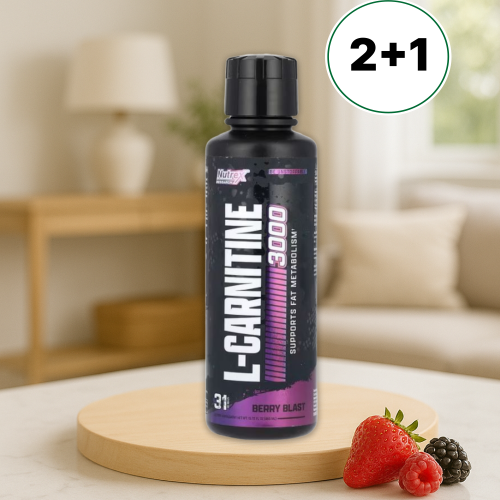 뉴트렉스 리서치 엘 <b>카르니틴 3000 베리</b> 블라스트 465ml 3개