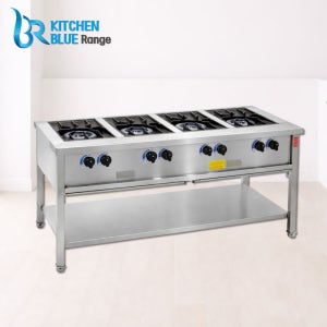 신용산업 키친블루 4구렌지 1500 가스레인지 자동점화 간텍기 화구