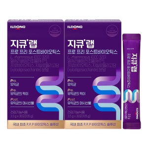 지큐랩 프로 프리 포스트바이오틱스 PPP 프리미엄 유산균 30포, 2개
