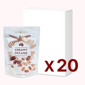 넛트패밀리 크리미 피칸 인쉘 240g, 20개