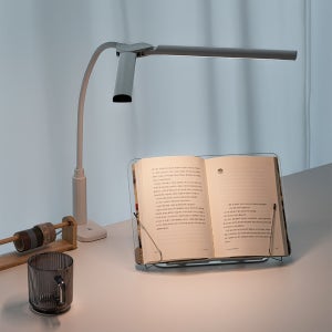 트윈 헤드 클립 집게형 3단 밝기조절 스탠드 DP-7755LS