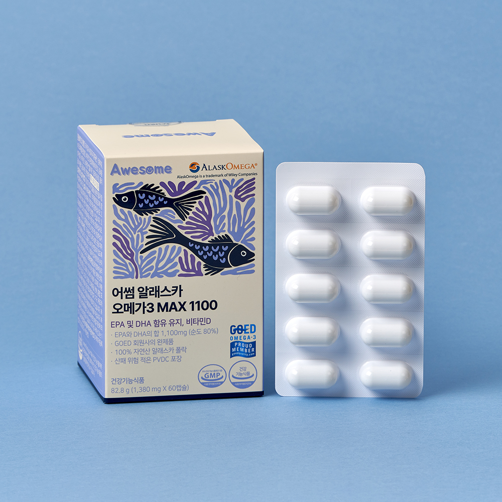 어썸 <b>알래스카 오메가</b>3 MAX 1100