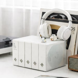 DVD CD케이스 씨디보관함 파우치 수납공케이스 컨테이너 120장 대용량정리함