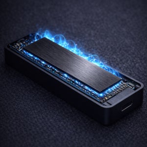 수피 M.2 SSD 2280 메탈 쿨링 써멀패드 방열 열전도