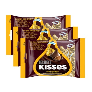 롯데 허쉬 키세스 아몬드 150g / 3봉