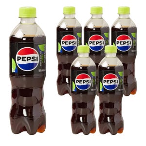 롯데칠성음료 펩시제로슈거 라임향 라임, 500ml, 6개